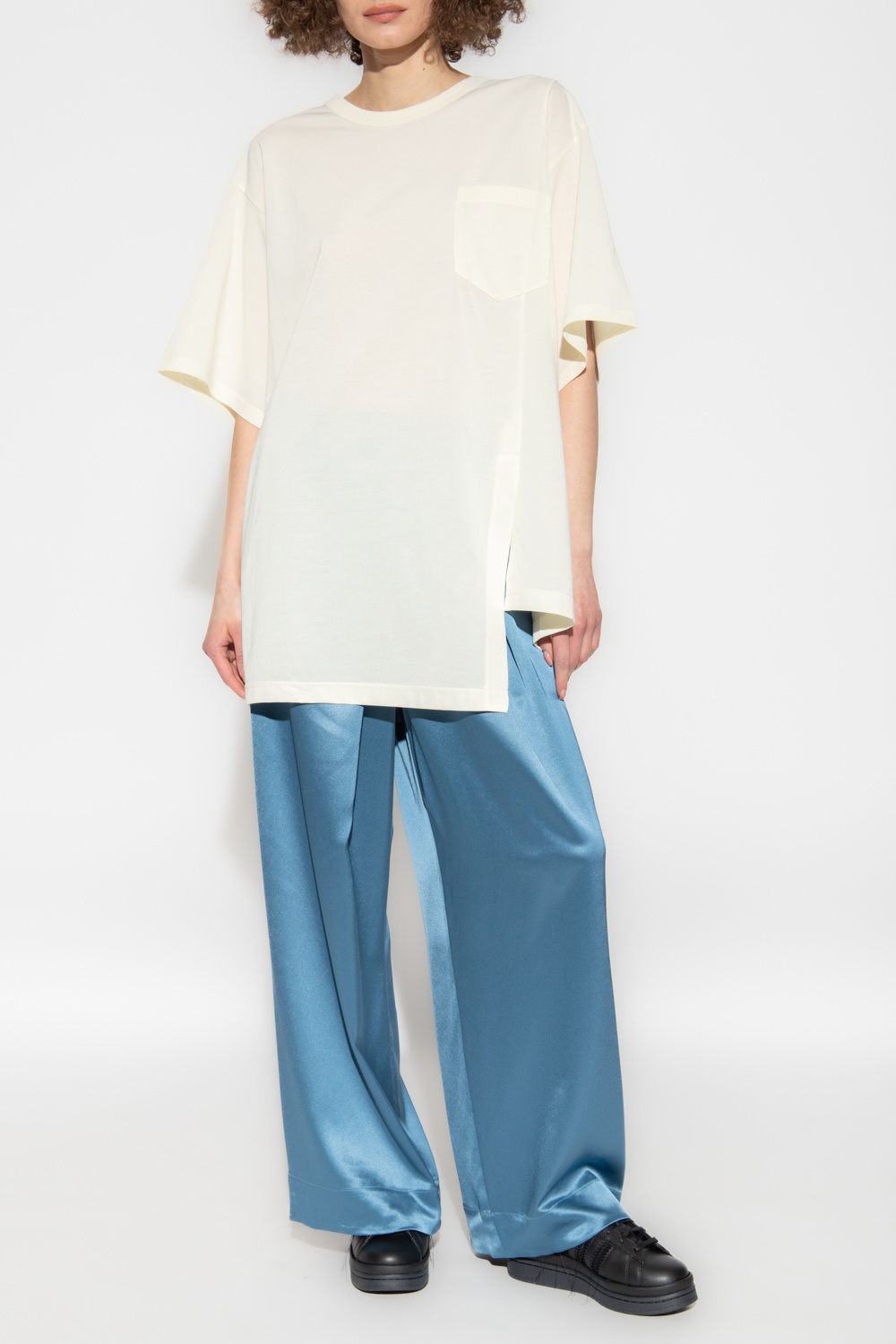 Blue Wide-legged trousers Y-3 Yohji Yamamoto - Vitkac Canada